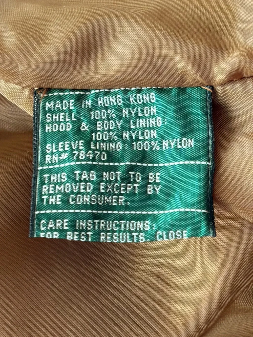 Field & Stream Vintage 80’s/90’s Vantage Cloth Tan/Ochre field jacket | Large